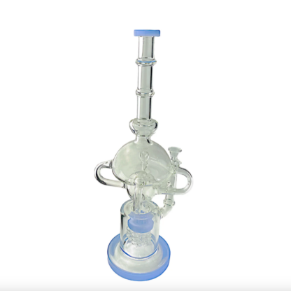 17″ Ice Catcher With Percolator Herbal Refinery Glass Water Pipe