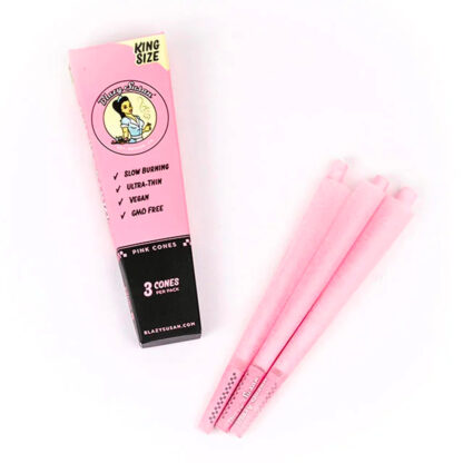 Blazy Susan Pink Pre Rolled Cones King Size