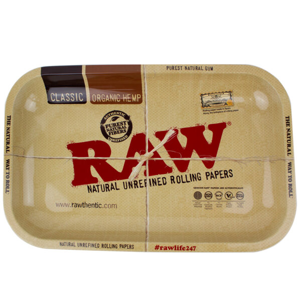 11″x7″ RAW Classic Organic Metal Rolling Tray