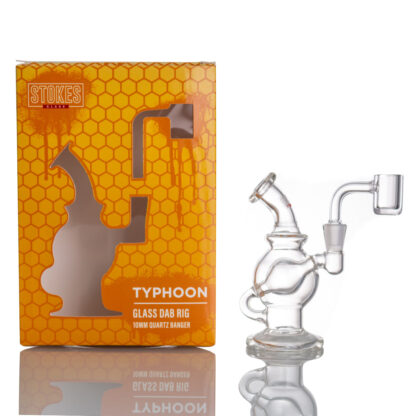 Stokes 4.7″ Typhoon 10mm banger Dab Rig