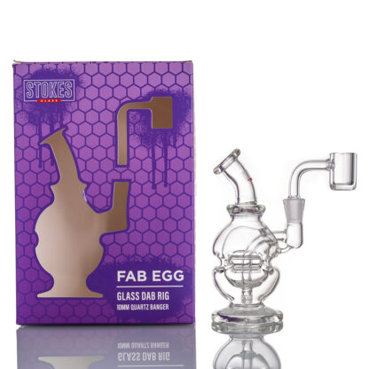 Stokes 5.1″ Fab Egg 10mm Banger Dab Rig