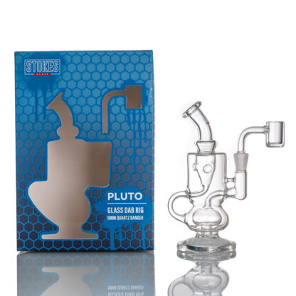 Stokes 6.1″ Pluto 10mm banger Dab Rig