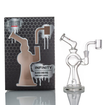 Stokes 6.3″ Infinity 10mm banger Dab Rig