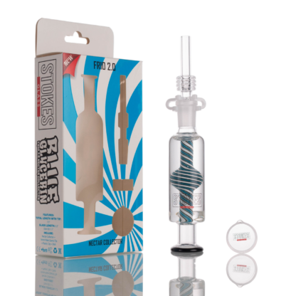 Stokes Frio 2.0 Nectar Collector Blue Glycerin