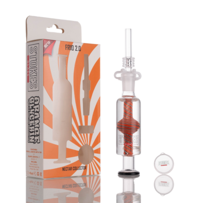 Stokes Frio 2.0 Nectar Collector Orange Glycerin