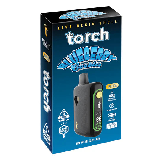 Torch Live Resin THC-A Pulse Disposable (6000mg)