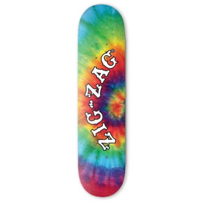 Zig Zag Tie Dye Skateboard