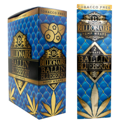 Billionaire Hemp Wraps Ballin’ Blueberry