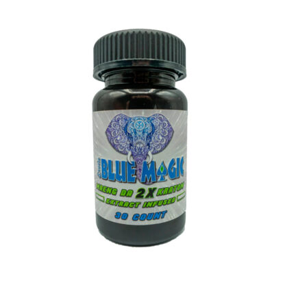 Blue Magic 2X Kratom Capsules