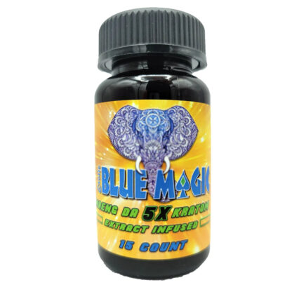 Blue Magic 5X Kratom Capsules