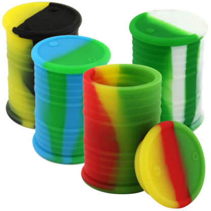 11ml Mini Oil Barrel Silicone Jar