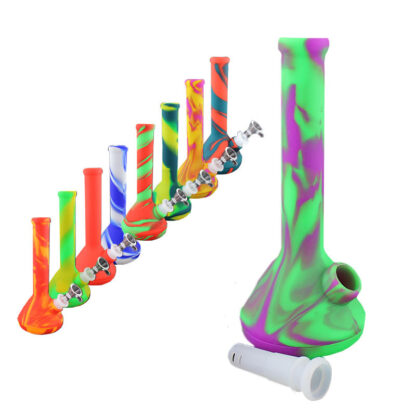 8″ Mini Beaker Silicone Water Pipe