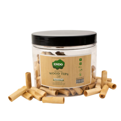 ENDO Wood Tips 120 Count Jar