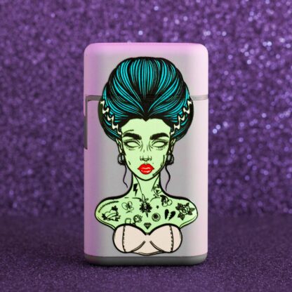 Purple Bride of Frankenstein Flip Lighter x Cannabitches