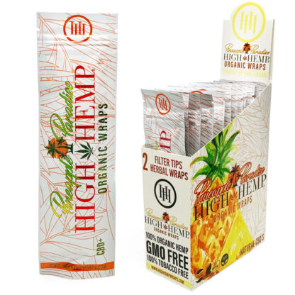 High Hemp Pineapple Paradise Organic Wraps