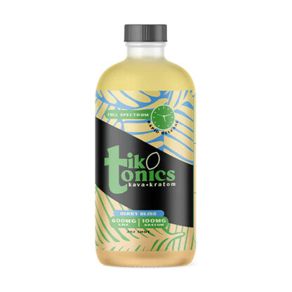 Tik Tonics Kava + Kratom Shot (2oz)