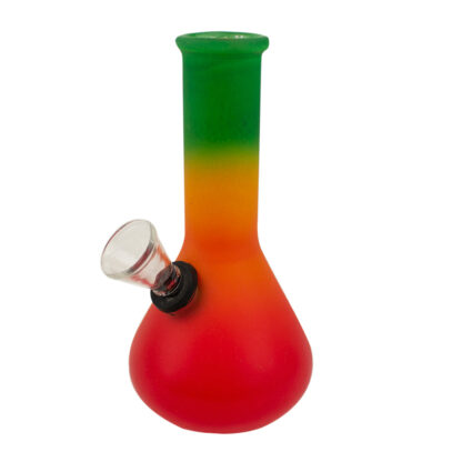 5″ Rasta Beaker Glass Water Pipe