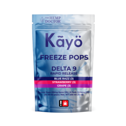 The Hemp Doctor Kayo Delta 9 Freeze Pops (25mg)