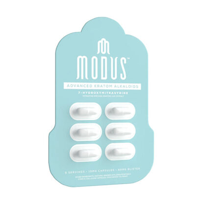 Modus 7-OH Advanced Kratom Alkaloid Tablets