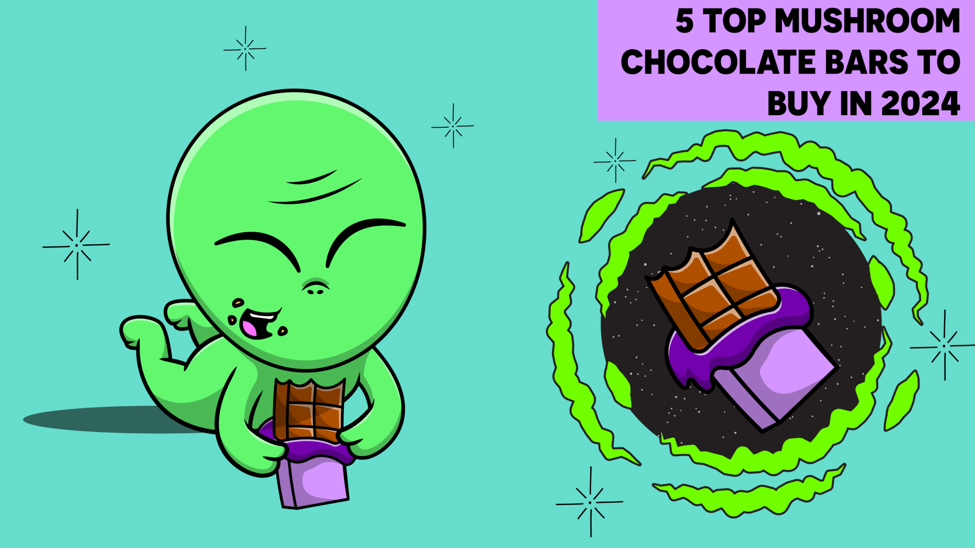 Top 5 Mushroom Chocolate Bars 2024